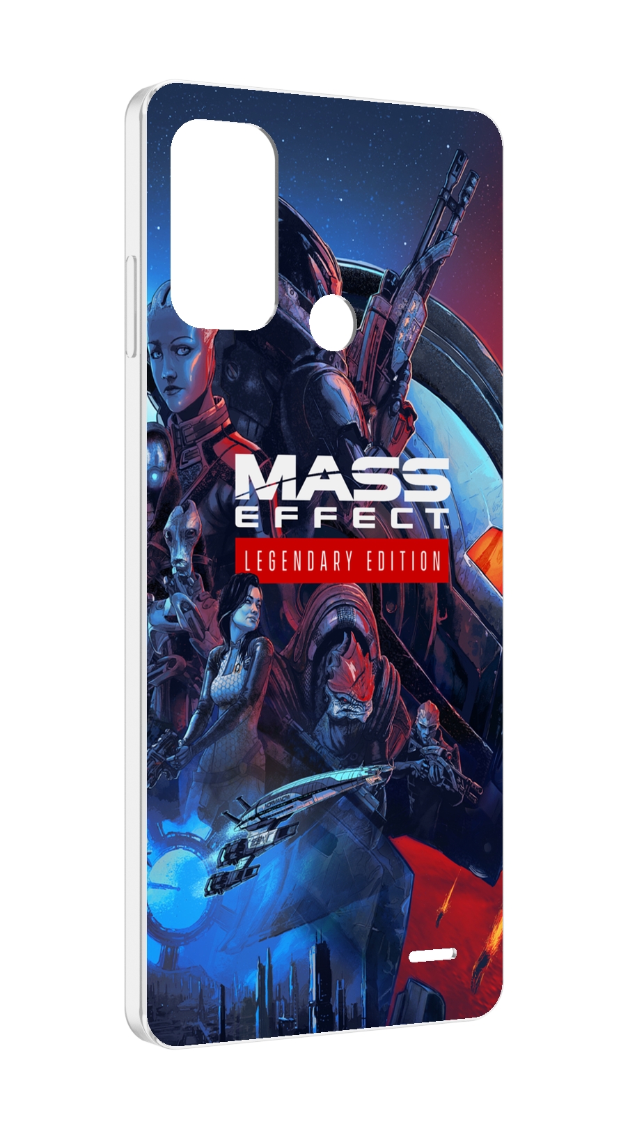 

Чехол MyPads Mass Effect Legendary Edition для ZTE Blade A52, Прозрачный, Tocco