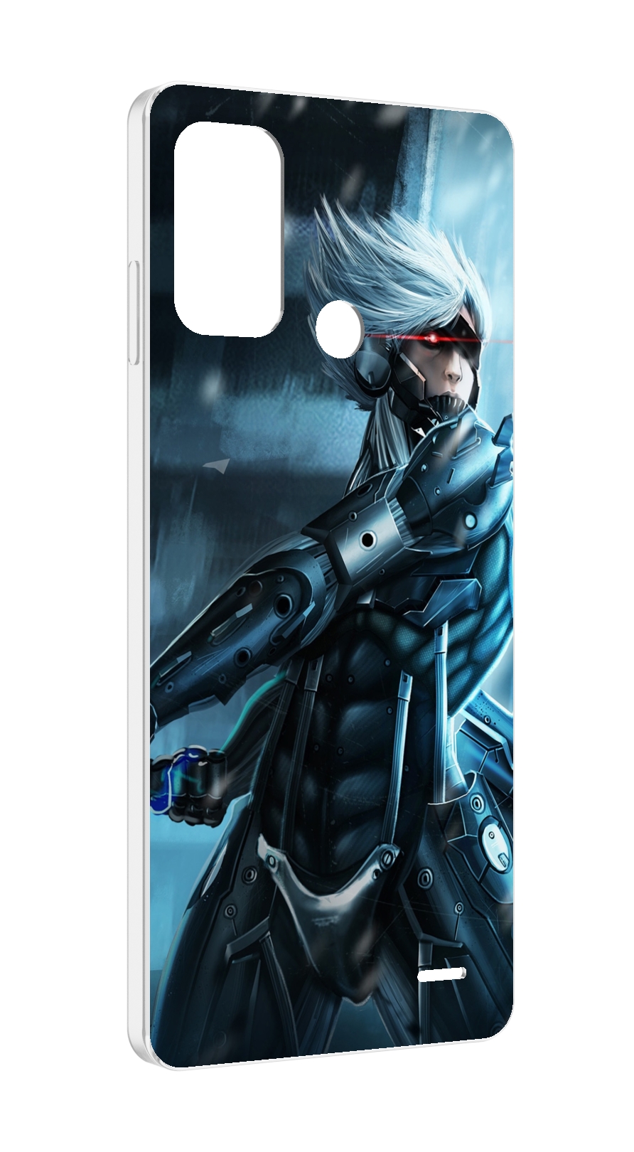 

Чехол MyPads Metal Gear Rising Revengeance для ZTE Blade A52, Прозрачный, Tocco