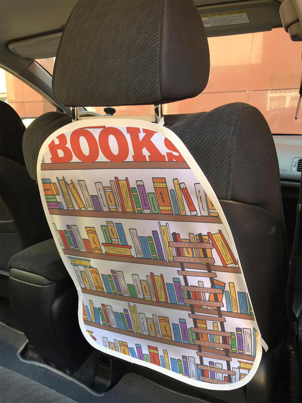 

Накидка на спинку сиденья JoyArty Книжная полка, 45х62, Книжная полка