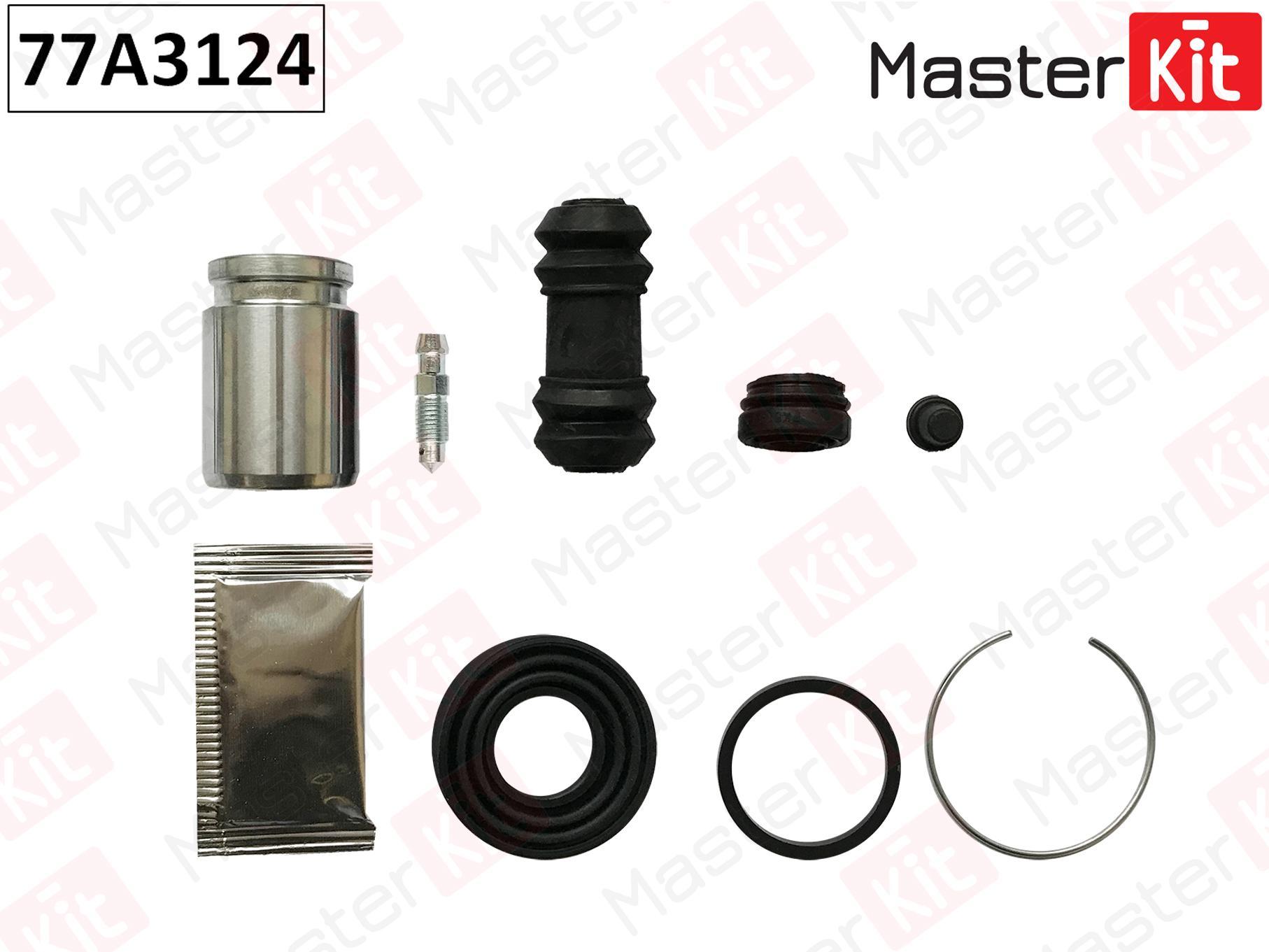 MASTERKIT 77A3124 Ремк-т суппорта MASTERKIT 77A3124 + поршень TOYOTA CORONA 01-88->, CARI