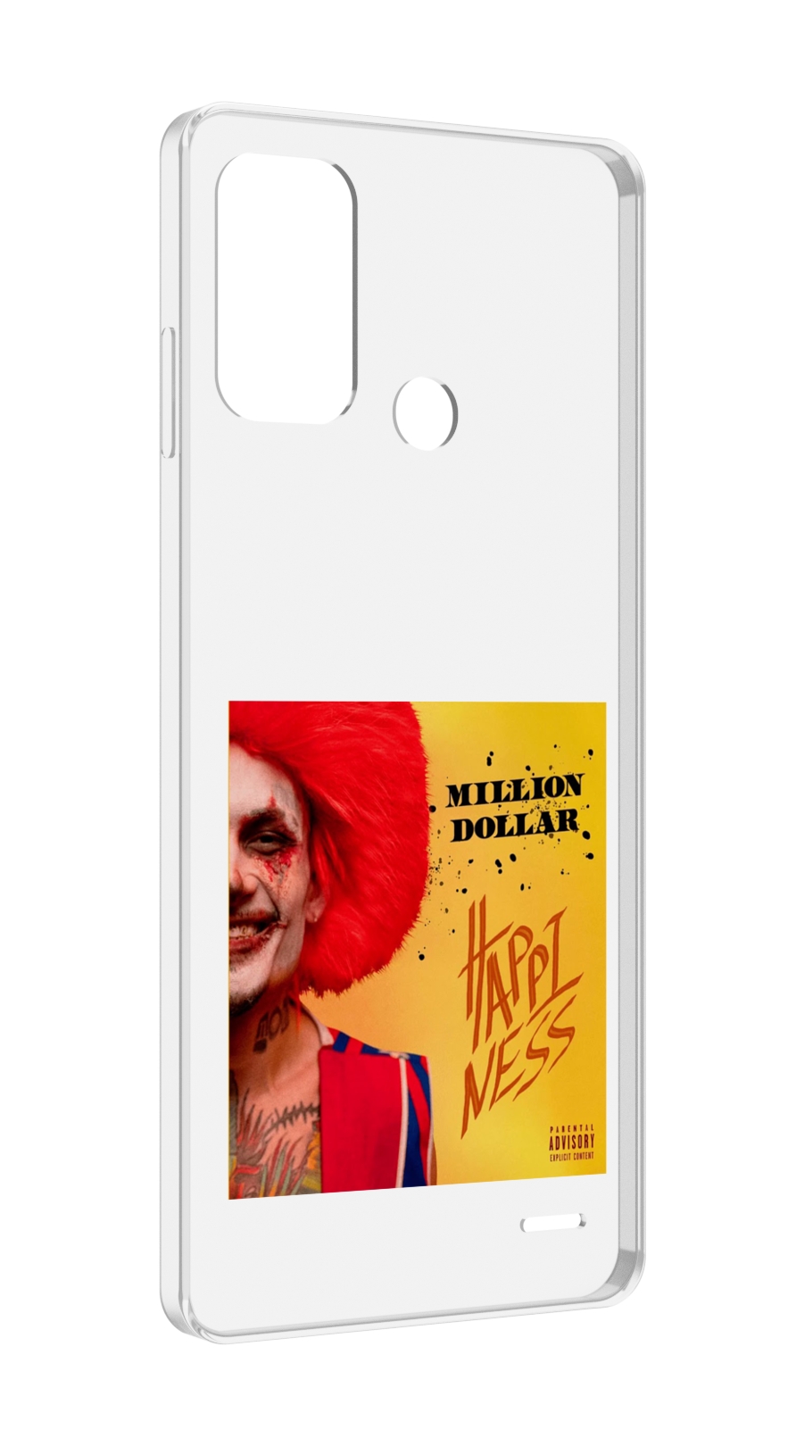 

Чехол MyPads Million Dollar, Happiness Morgenshtern для ZTE Blade A52, Прозрачный, Tocco