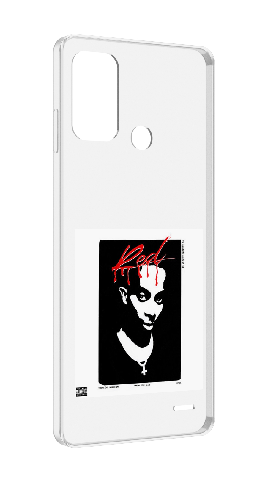 

Чехол MyPads Playboi Carti - Whole Lotta Red для ZTE Blade A52, Прозрачный, Tocco