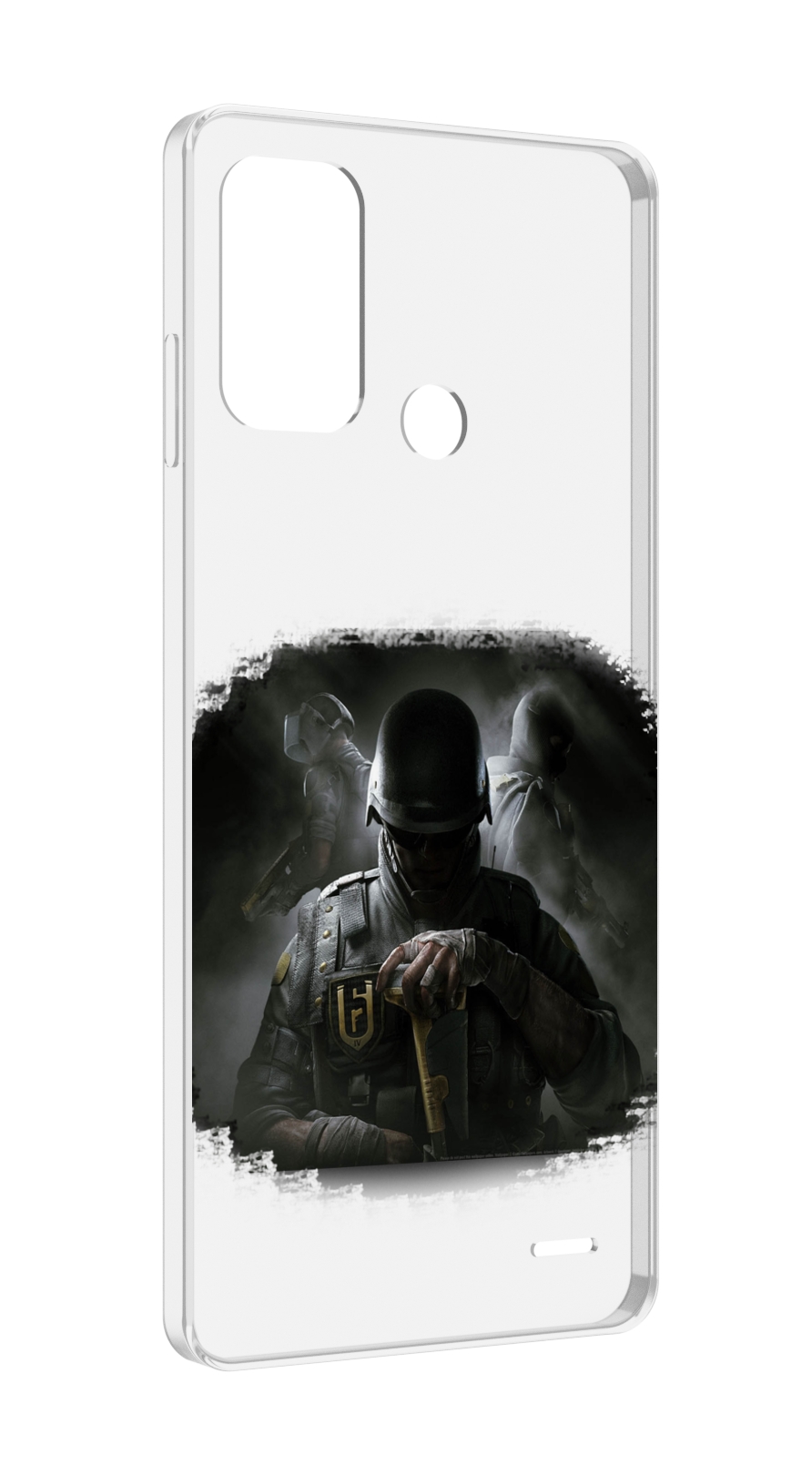 Чехол MyPads Rainbow Six Siege для ZTE Blade A52