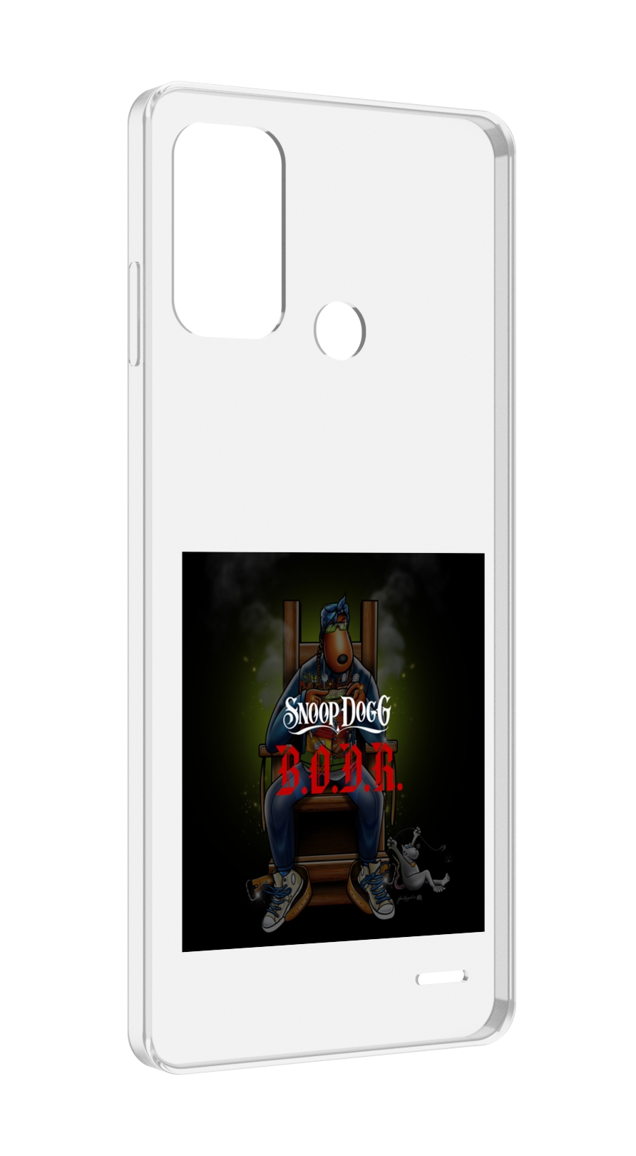 

Чехол MyPads Snoop Dogg B для ZTE Blade A52, Прозрачный, Tocco