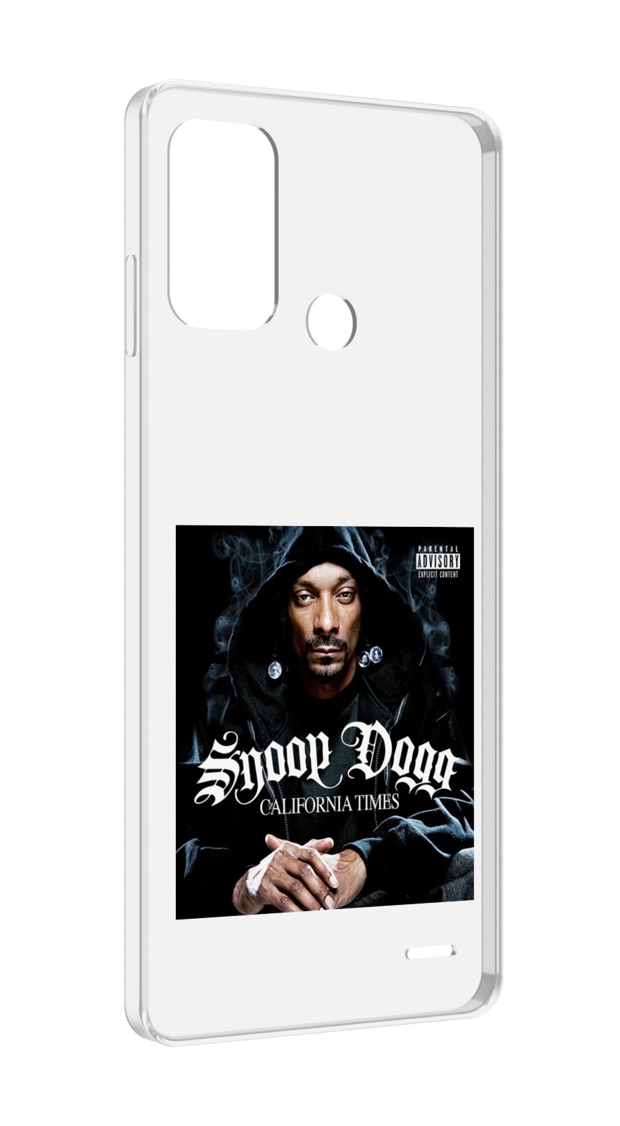 

Чехол MyPads Snoop Dogg CALIFORNIA TIMES для ZTE Blade A52, Прозрачный, Tocco