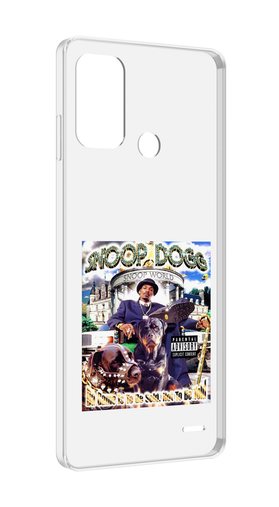 

Чехол MyPads Snoop Dogg DA GAME IS TO BE SOLD, NOT TO BE TOLD для ZTE Blade A52, Прозрачный, Tocco