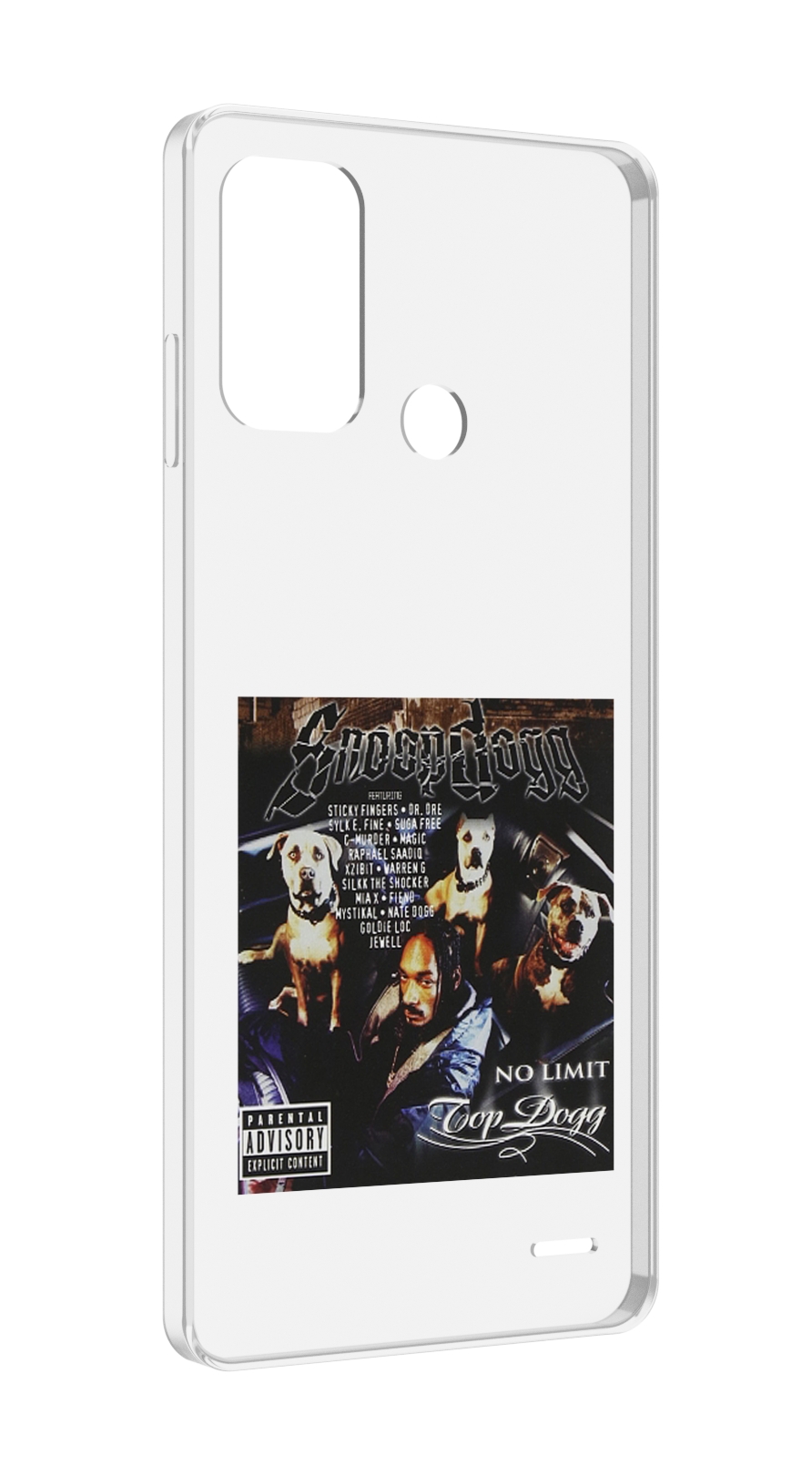 Чехол MyPads Snoop Dogg NO LIMIT TOP DOGG для ZTE Blade A52