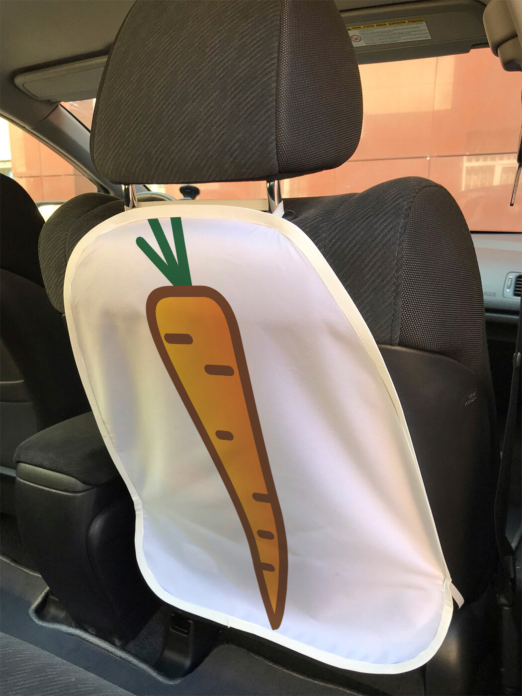 

Накидка на спинку сиденья JoyArty Рисунок морковки, 45х62, Рисунок морковки