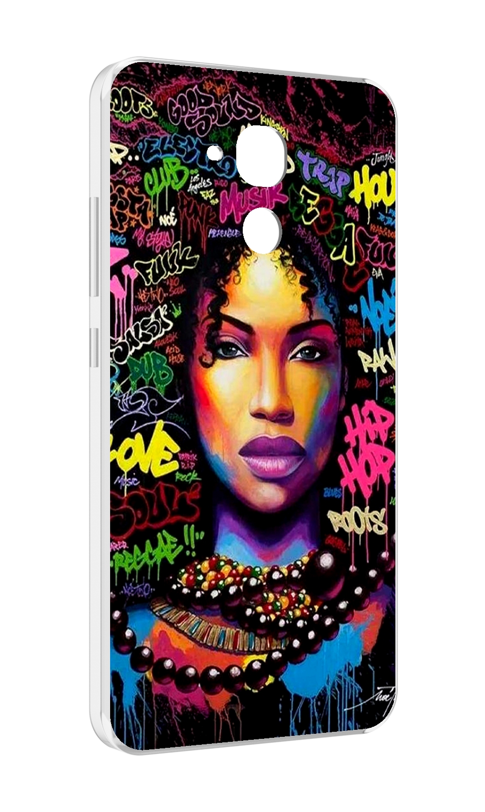 

Чехол MyPads девушка-в-граффити женский для Huawei Honor 5C/7 Lite/GT3 5.2, Прозрачный, Tocco