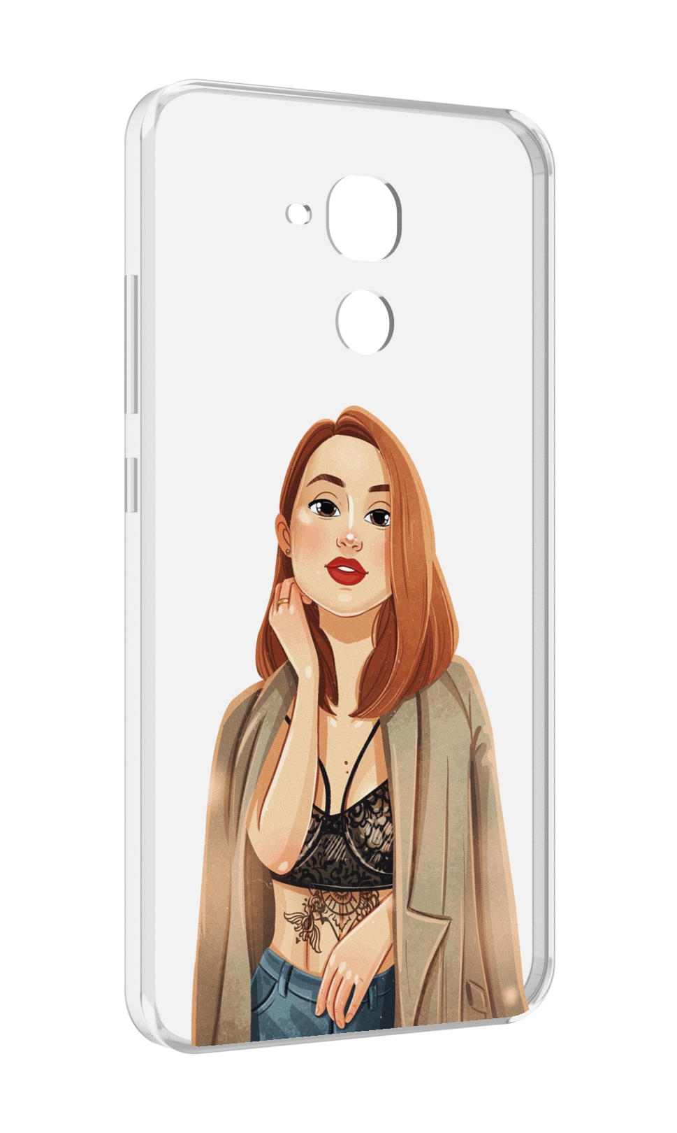 Чехол MyPads девушка-в-кружевном-2 для Huawei Honor 5C/7 Lite/GT3 5.2