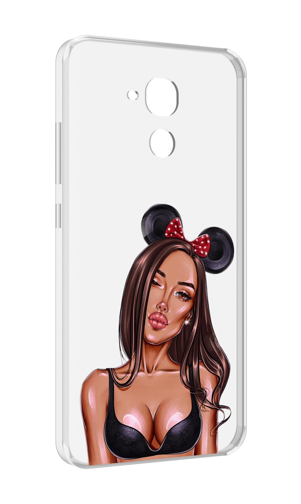 

Чехол MyPads девушка-в-купальнике-с-ушками женский для Huawei Honor 5C/7 Lite/GT3 5.2, Прозрачный, Tocco