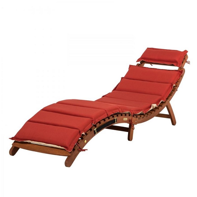 

Шезлонг Afina AFM-803A Beige-Terracotta, Оранжевый