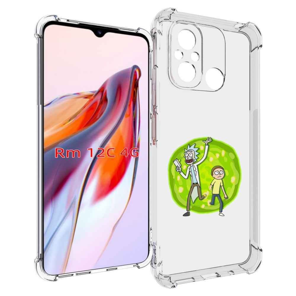 

Чехол MyPads рик-и-морти-в-кружке для Xiaomi Redmi 12C / Poco C55, Tocco