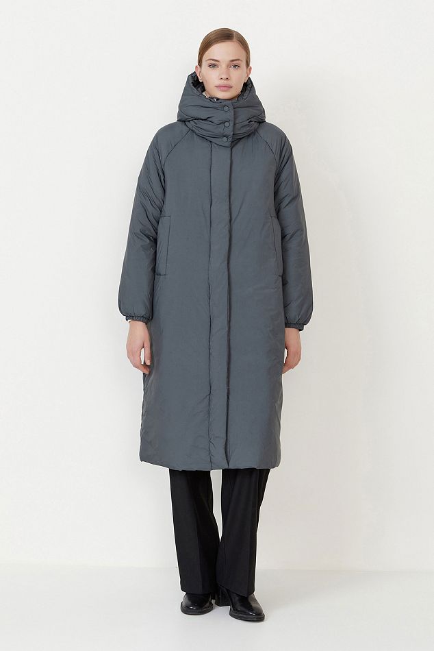 Пальто женское Baon, B0723501, серое, размер M