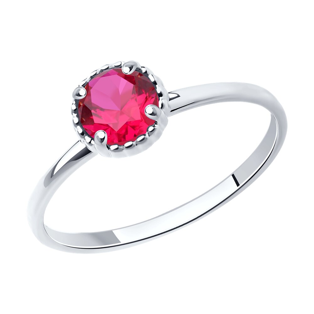 

Кольцо из серебра с корундом р 17 SOKOLOV 84010032, 84010032