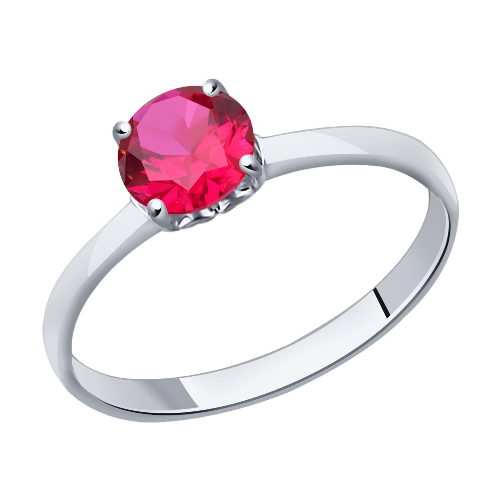 

Кольцо из серебра с корундом р 17.5 SOKOLOV 84010033, 84010033
