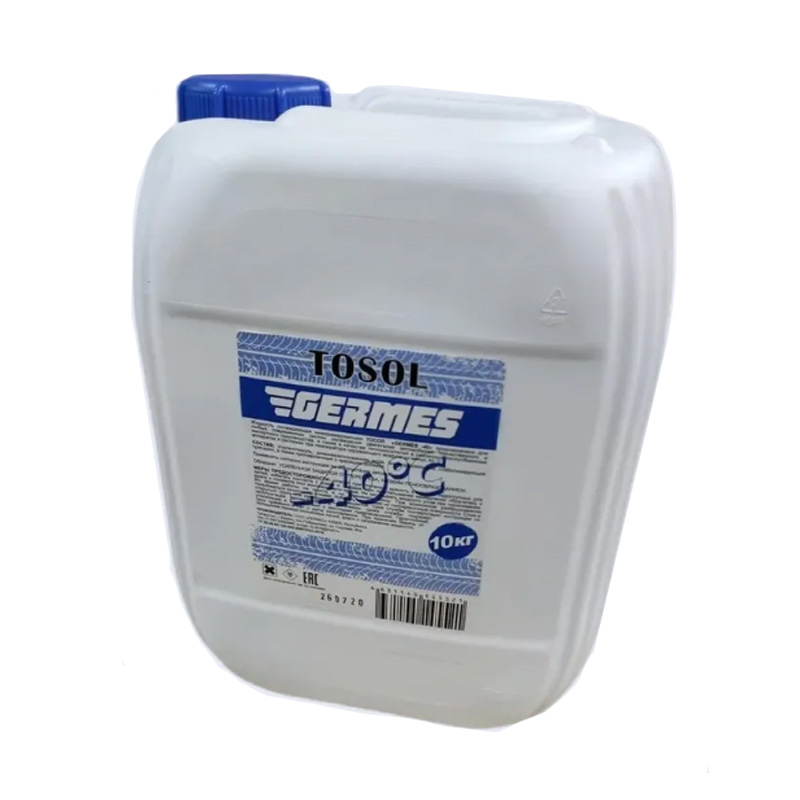 

ГЕРМЕС Жидкость охлаждающая ТОСОЛ ОЖ-40 10кг А-40М GERMES