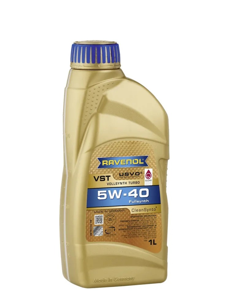 

Моторное масло Ravenol синтетическое 5w40 vst 1л