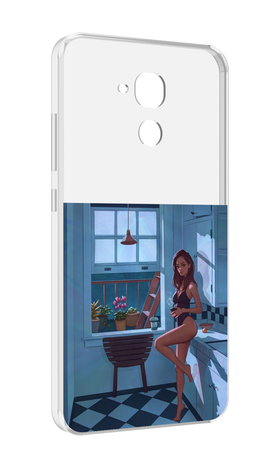 

Чехол MyPads девушка-на-кухне для Huawei Honor 5C/7 Lite/GT3 5.2, Прозрачный, Tocco