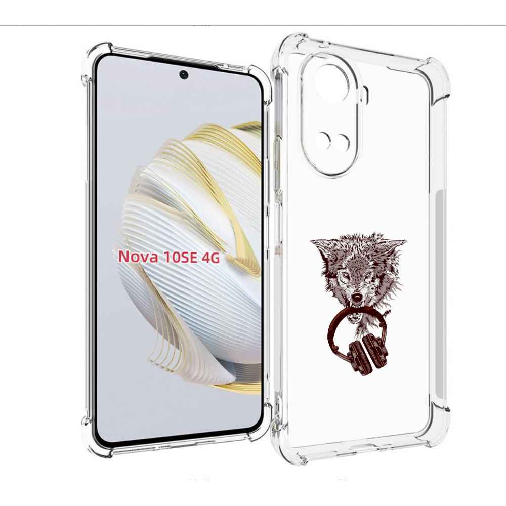 

Чехол MyPads дикий волк для Huawei Nova 10 SE, Прозрачный, Tocco