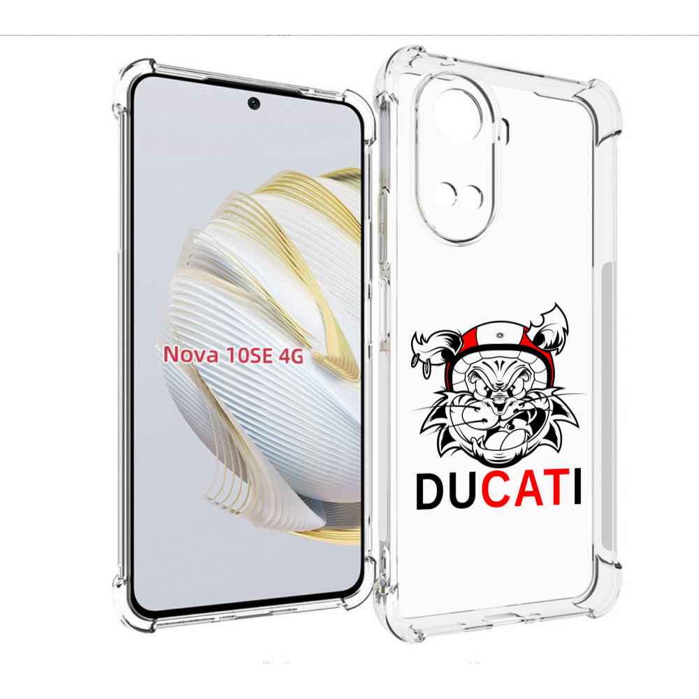 

Чехол MyPads дукати для Huawei Nova 10 SE, Прозрачный, Tocco