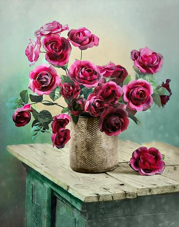 

Алмазная вышивка Гранни Розовые грезы, 38x48 см, Розовые грезы