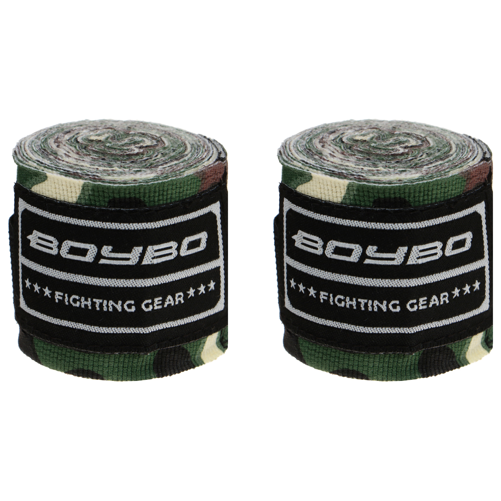 

Бинт боксёрский BoyBo 3,5 м, цвет камуфляж, Бежевый;зеленый;черный
