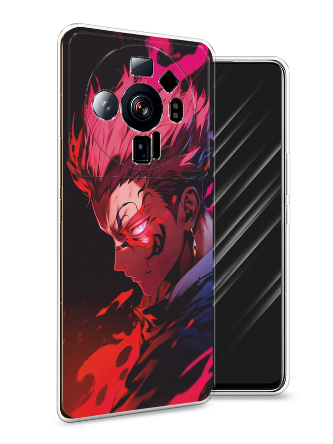 

Чехол Awog на Xiaomi 12S Ultra "Взгляд Сукуны", Розовый;красный;черный, 314550-1