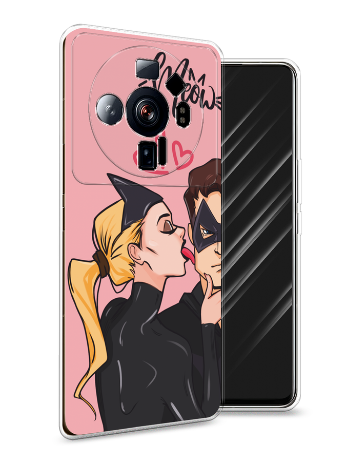 

Чехол Awog на Xiaomi 12S Ultra "Kiss of Cat Woman", Розовый;черный;бежевый, 314550-1