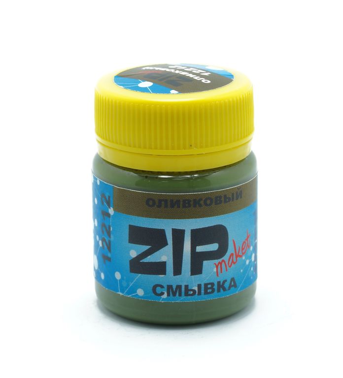 

Смывка ZIPMaket оливковый 40 мл 12212, Смывка оливковый, 40 мл ZIPmaket 12212