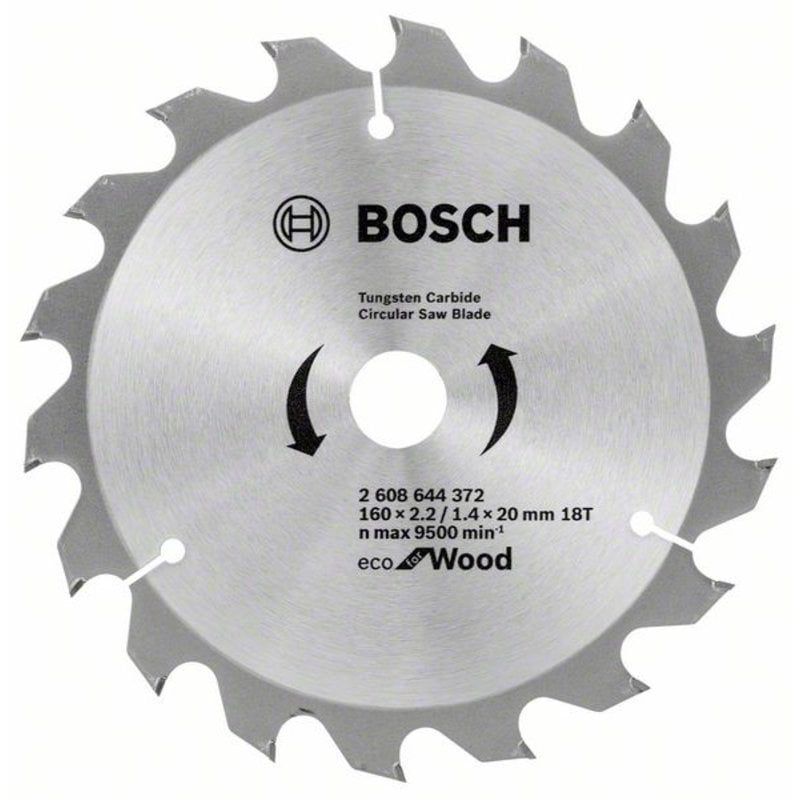 Пильный диск ECO WO 160x20/16-18T 2608644372 Bosch