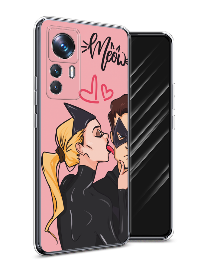 

Чехол Awog на Xiaomi 12T Pro "Kiss of Cat Woman", Розовый;черный;бежевый, 315750-1