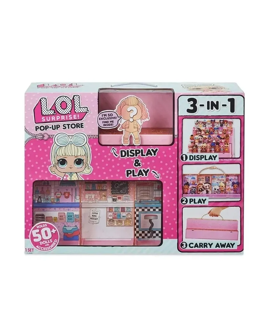 

Игровой набор LOL Surprise Pop-up store 3 в 1 дисплей, Pop-Up