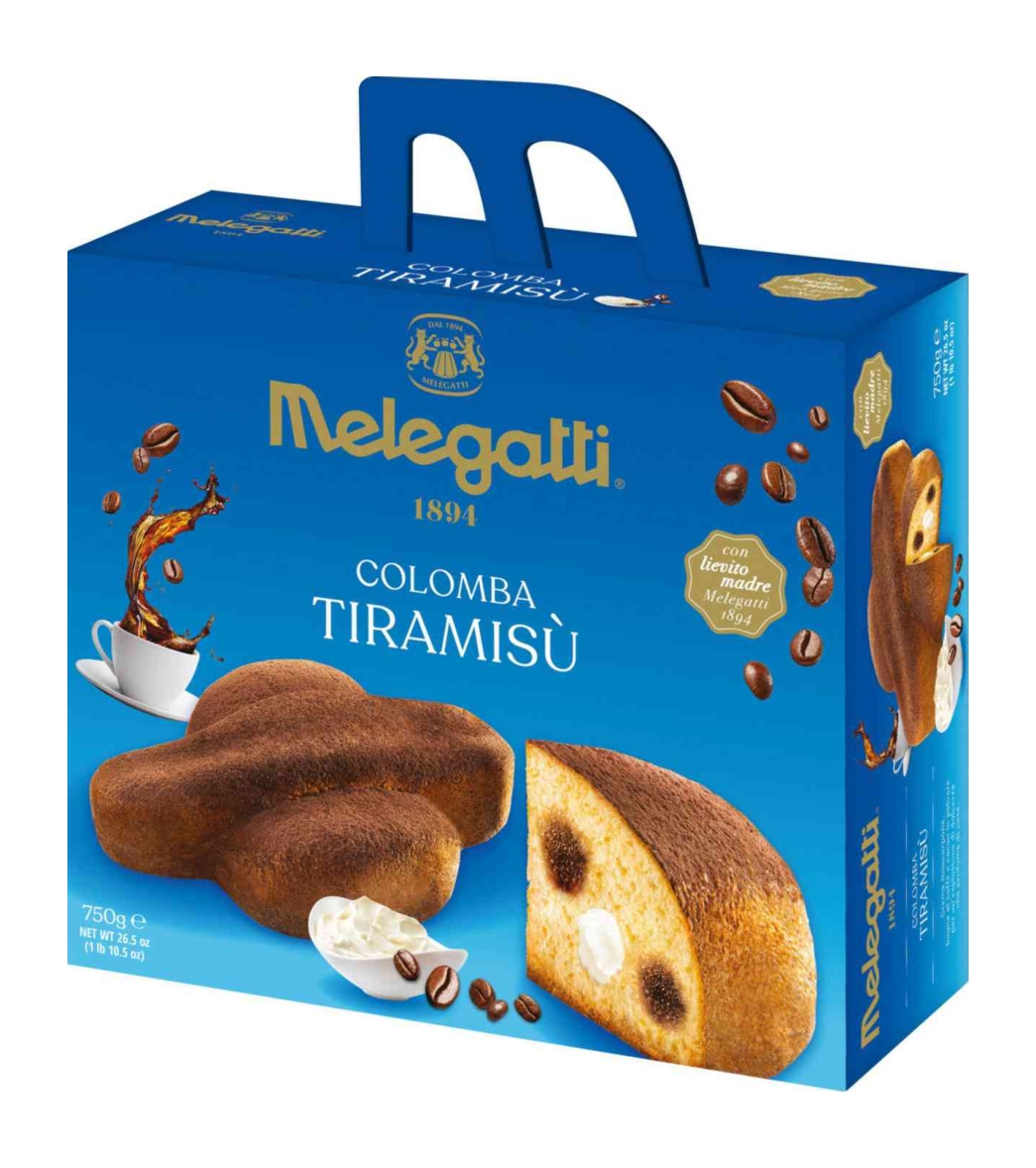 

Кекс Melegatti Colomba Tiramisu Крем маскарпоне-кофейный сироп 750 г