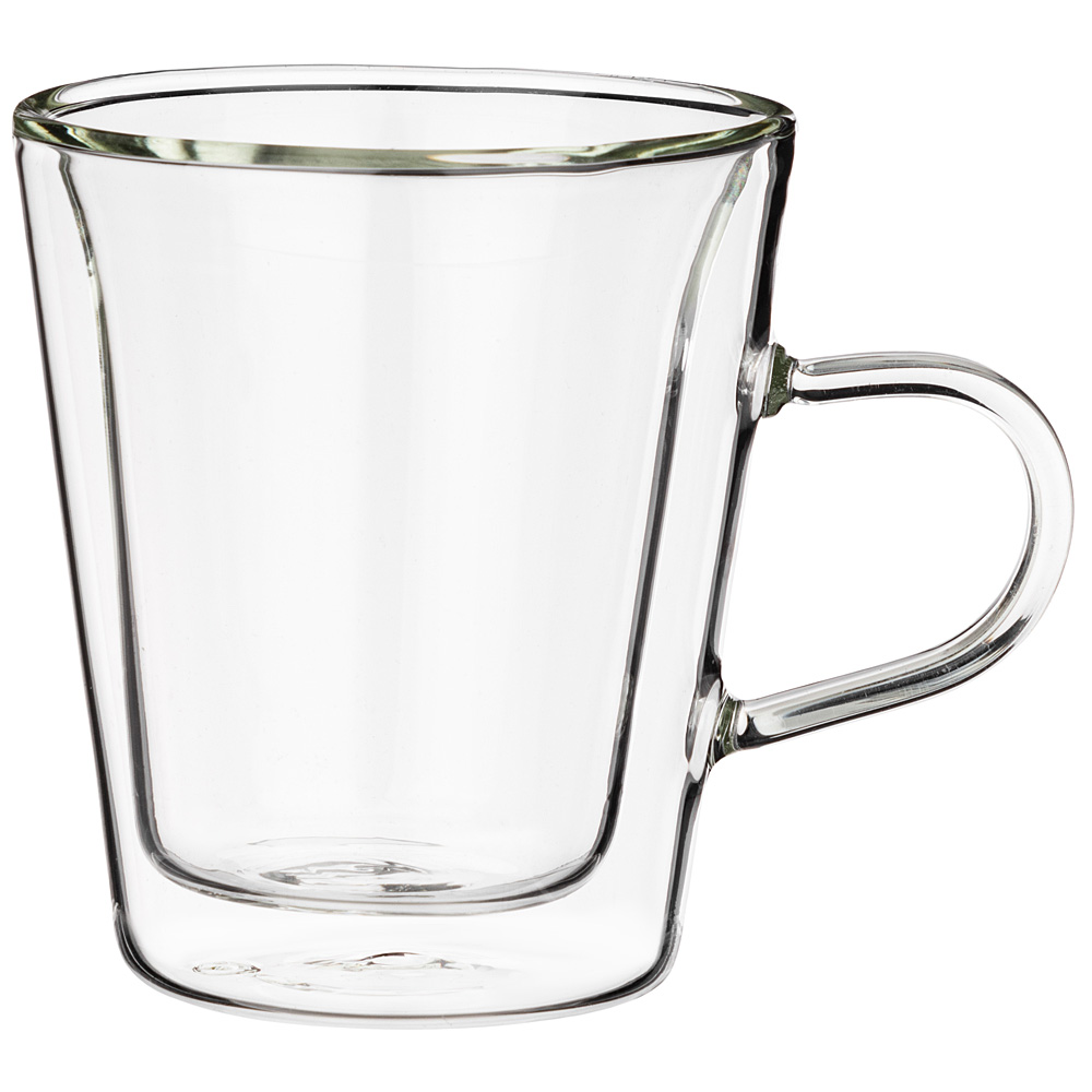 

Кружка с двойными стенками Agness Double-wall 200мл 8.5х9.5см стекло 250-163_