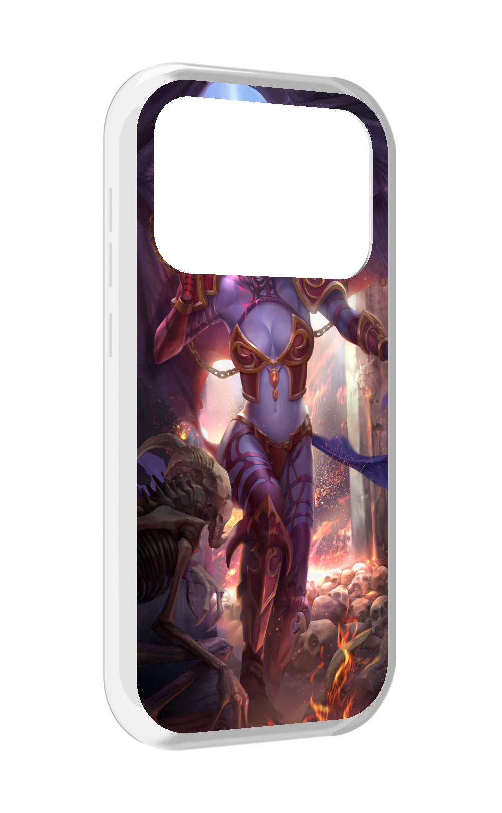 

Чехол MyPads queen of pain dota 2 для Oukitel F150 Air1 Pro / F150 Air1, Прозрачный, Tocco