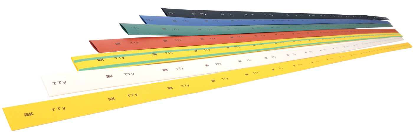 Трубка термоусадочная ТТУ 10/5 желт./зел. 1м IEK UDRS-D10-1-K52 ( 1шт. )