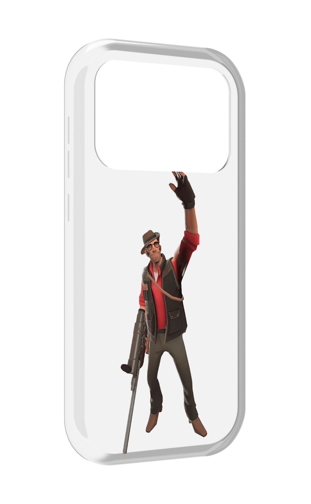 

Чехол MyPads team-fortress-2 для Oukitel F150 Air1 Pro / F150 Air1, Прозрачный, Tocco
