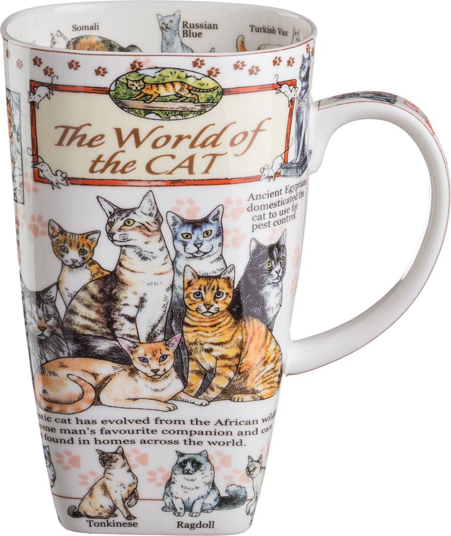 

Набор из 4 штук Кружка Lefard The world of the cat 650мл фарфор 264-217_