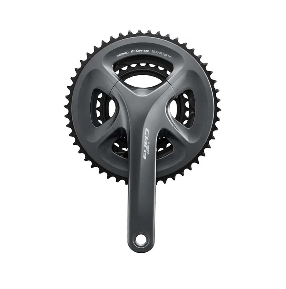 фото Шатуны shimano claris r2030 170мм 8 скоростей 50/39/30т efcr2030cx090x