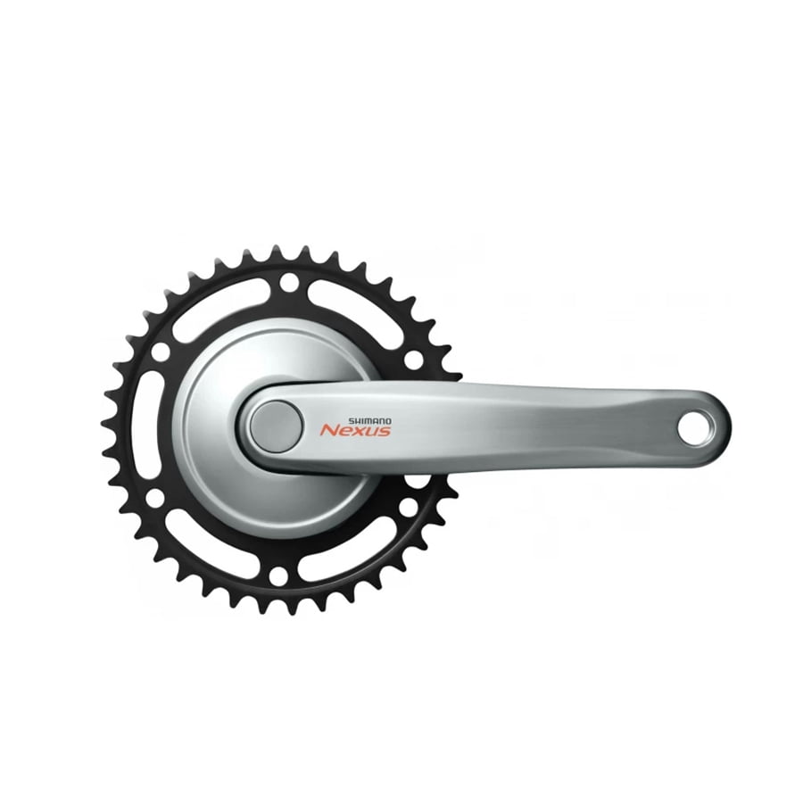 

Шатун Shimano Nexus C6000 170мм 38T серебро AFCC6000C8S, Nexus C6000