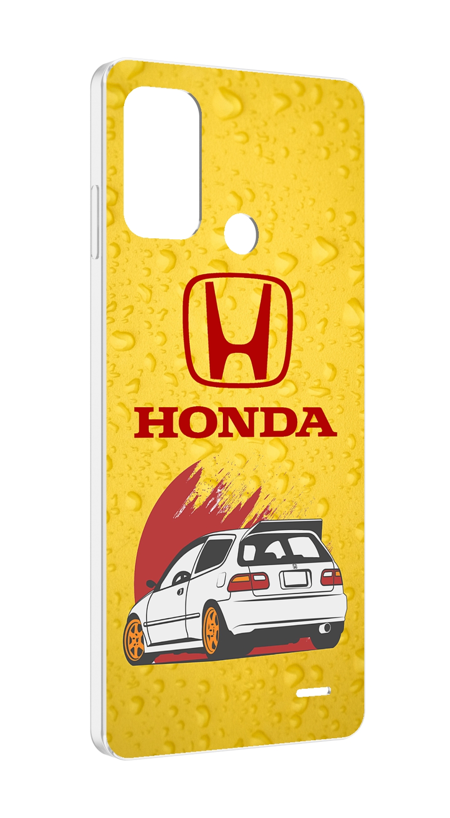 

Чехол MyPads honda-motor для ZTE Blade A52, Прозрачный, Tocco