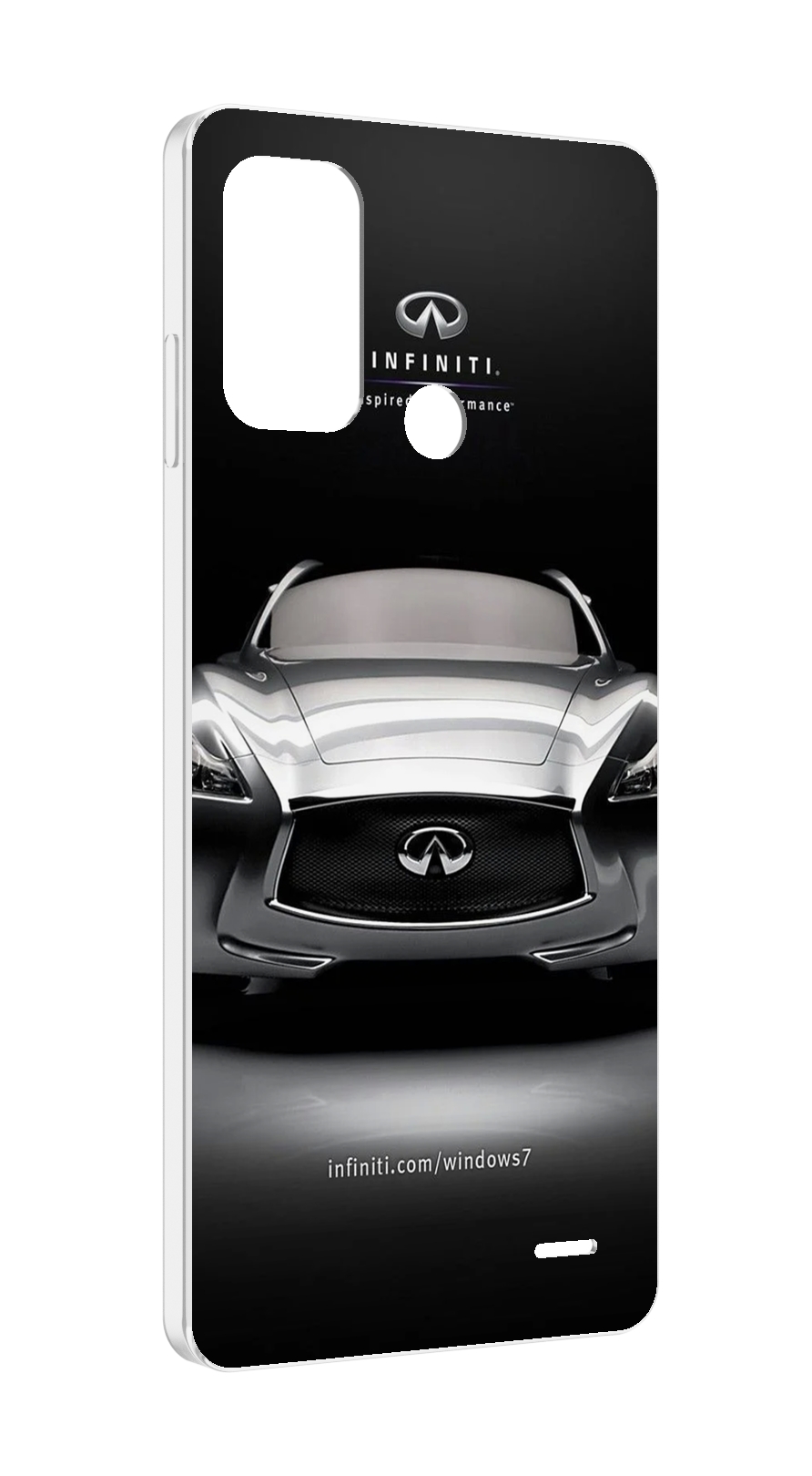 

Чехол MyPads infiniti-инфинити-1 для ZTE Blade A52, Прозрачный, Tocco
