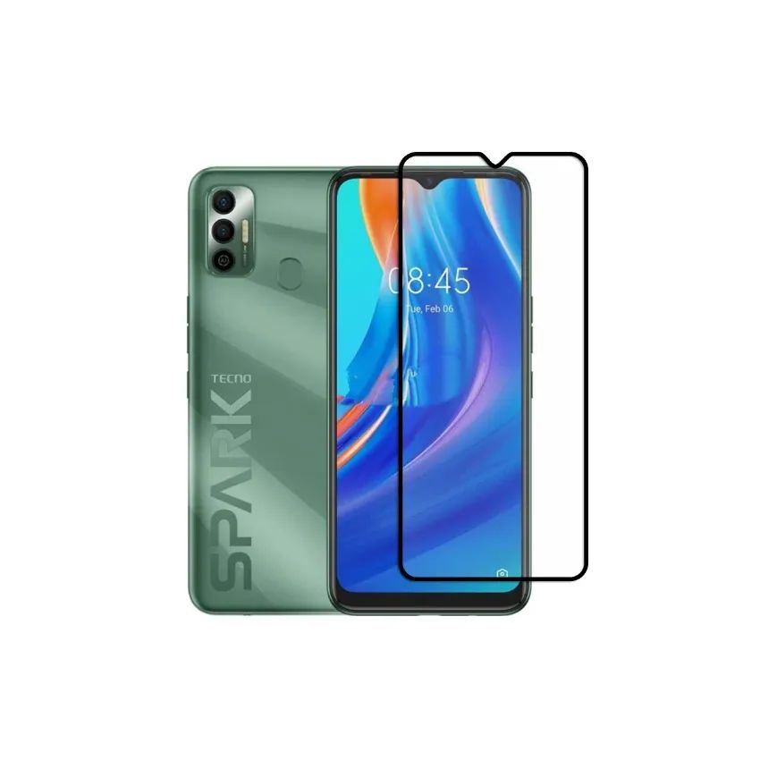 

Защитное стекло 3D/5D MyPads для Tecno Spark 7 с олеофобным покрытием