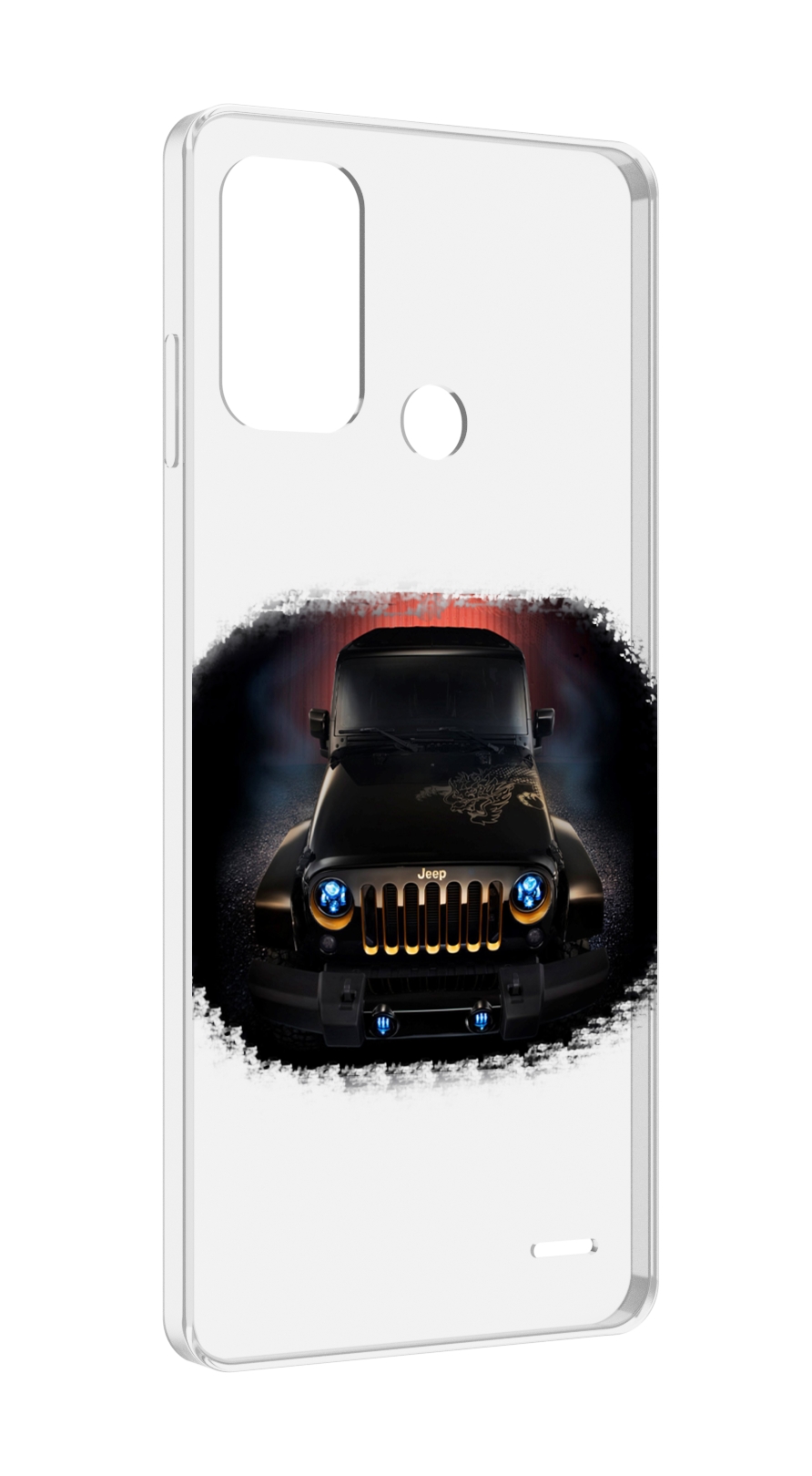 

Чехол MyPads jeep джип 2 для ZTE Blade A52, Прозрачный, Tocco