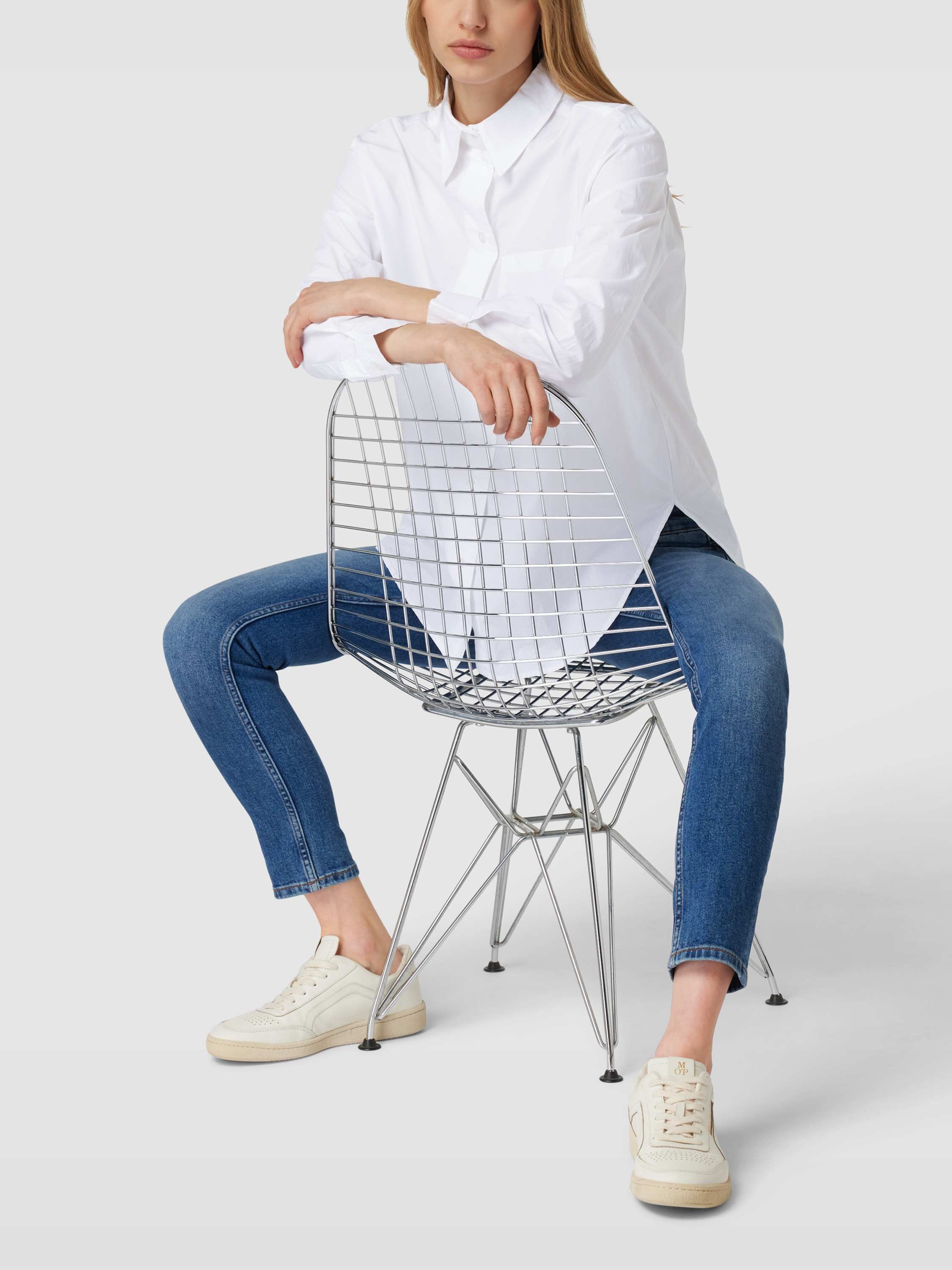 

Блуза женская Marc O'Polo 1750151 белая XXL, Белый, 1750151