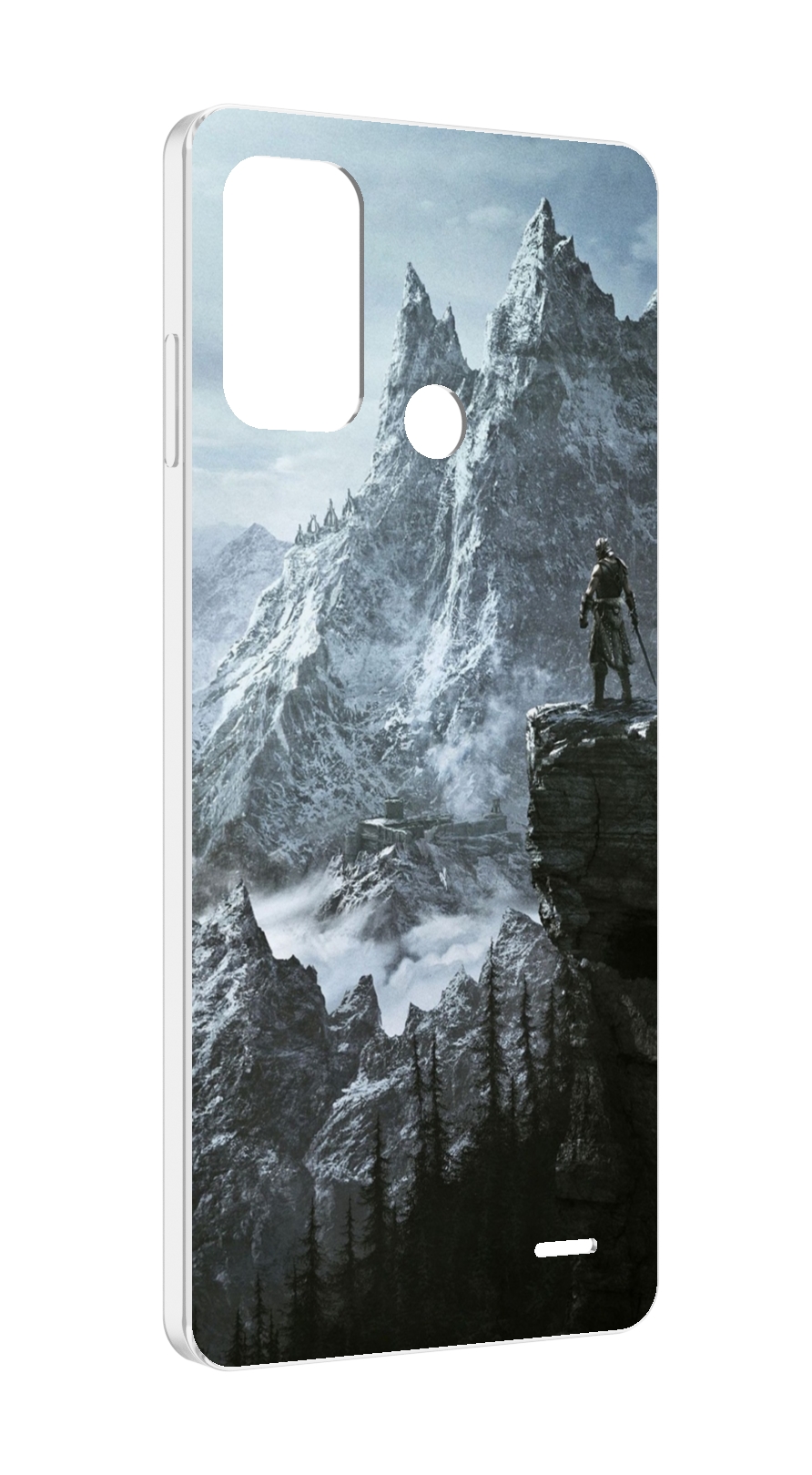 

Чехол MyPads The Elder Scrolls V Skyrim для ZTE Blade A52, Прозрачный, Tocco
