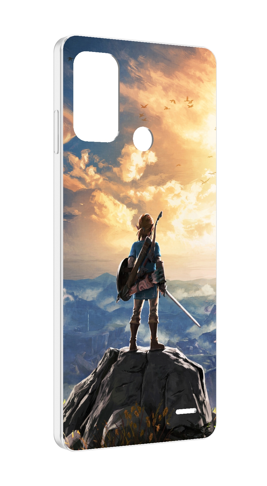 

Чехол MyPads The Legend of Zelda для ZTE Blade A52, Прозрачный, Tocco