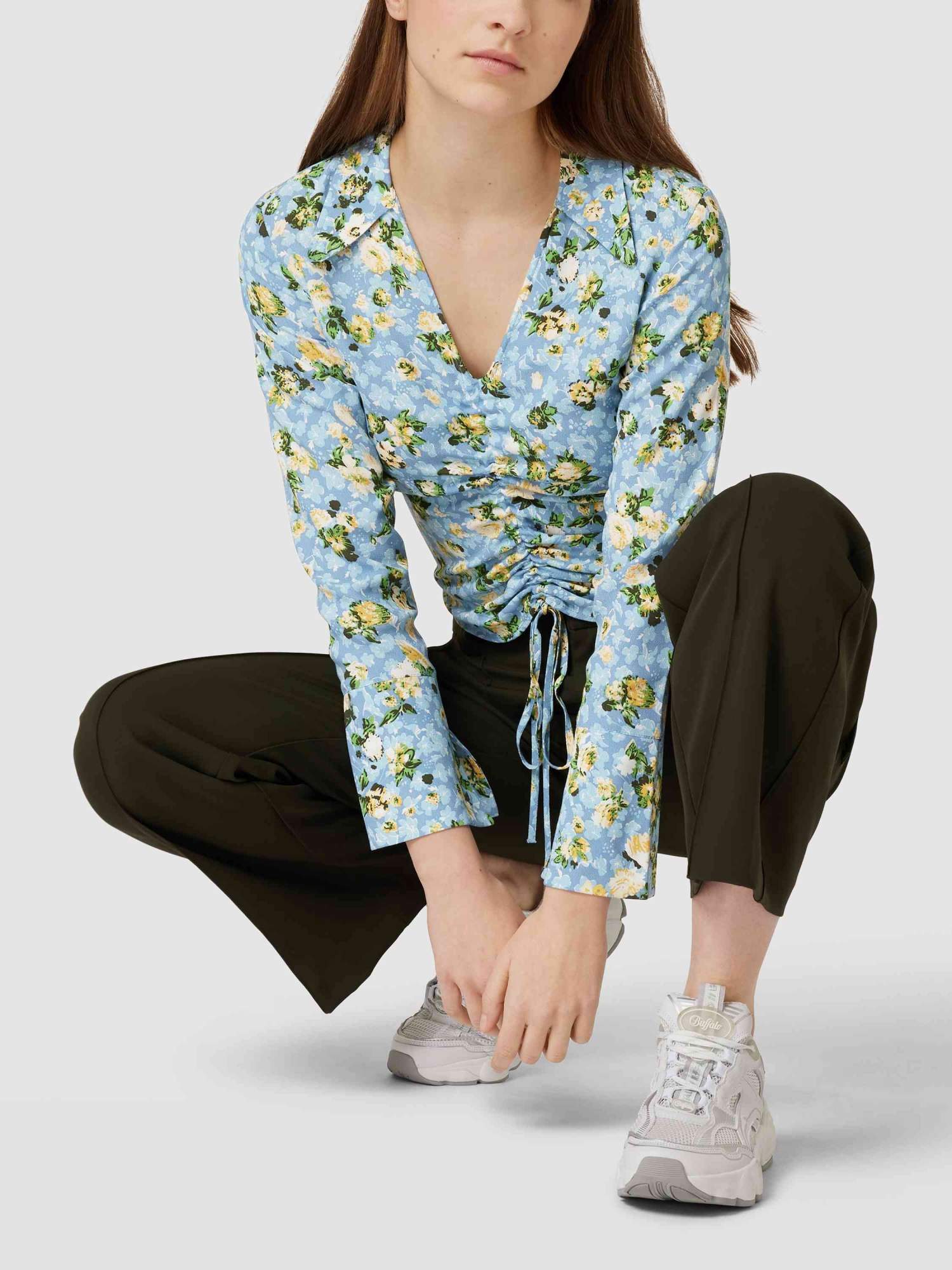 

Блуза женская Marc O'Polo Denim 1751187 голубая L, Голубой, 1751187