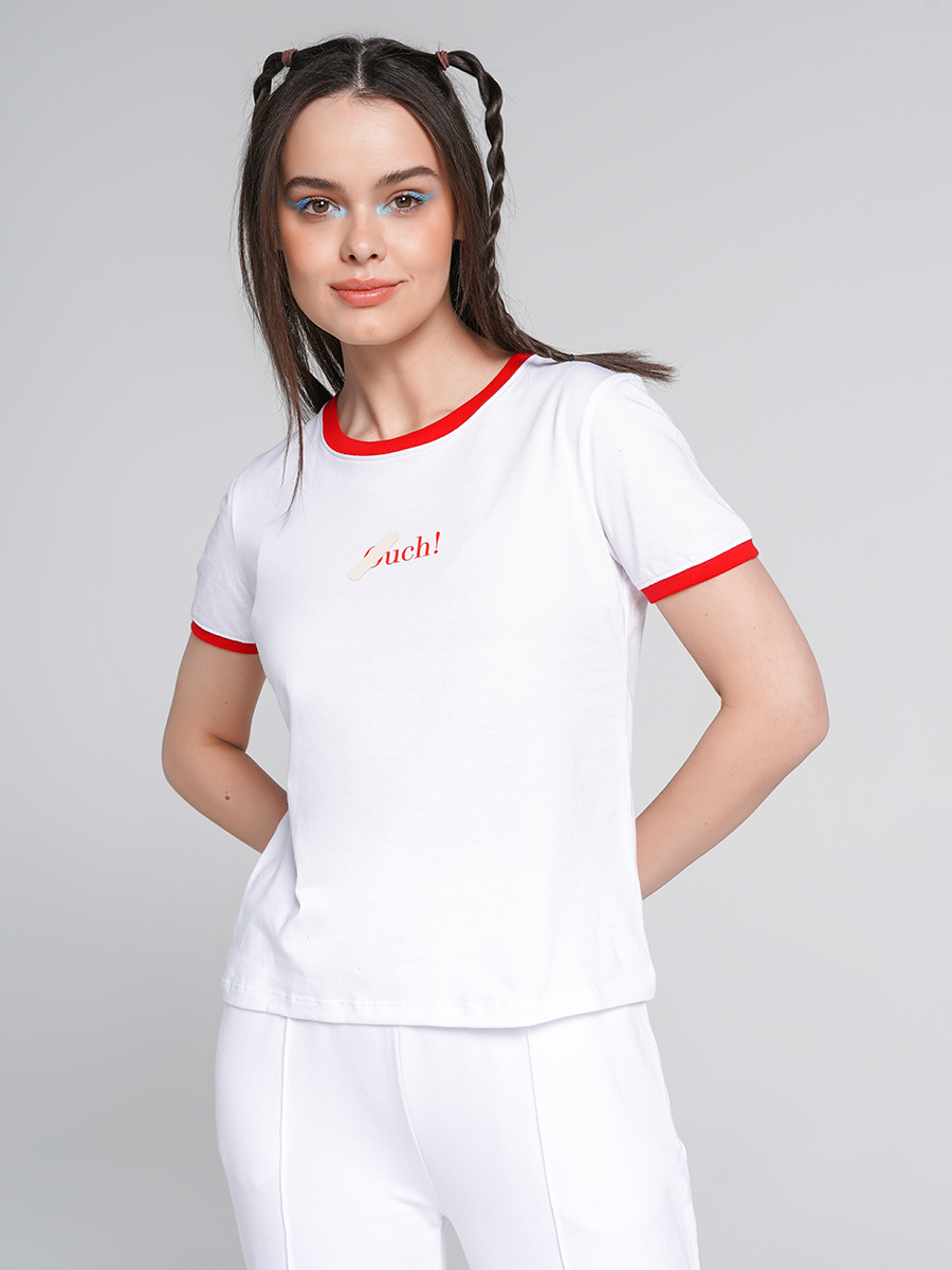 

Футболка женская ТВОЕ 80705 белая XS, 80705